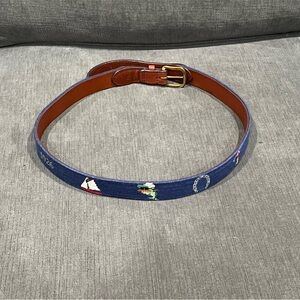 Smathers & Branson Needlepoint Belt 38